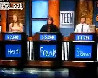 Teens Says F-Word on Jeopardy!